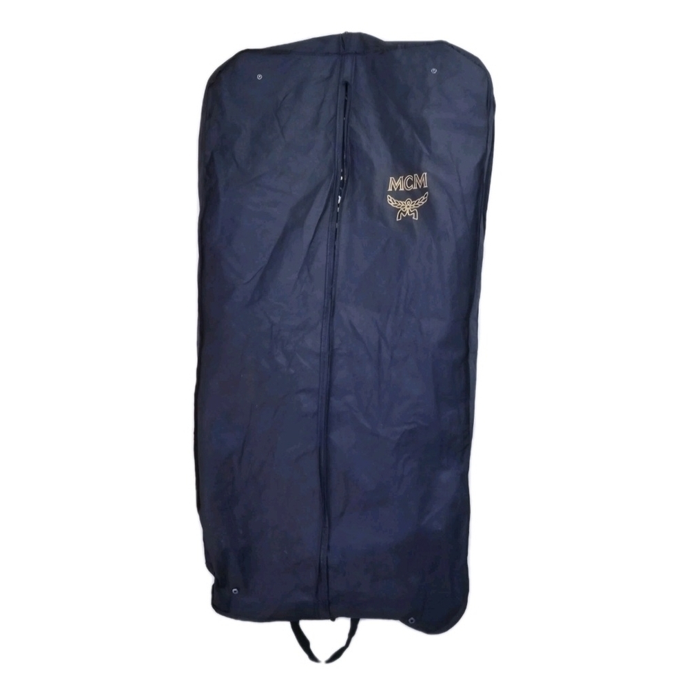 MCM Allover Cubic Monogram Logo Bomber Jacket /Black & Yellow  Mens XXL - Picture 8 of 9